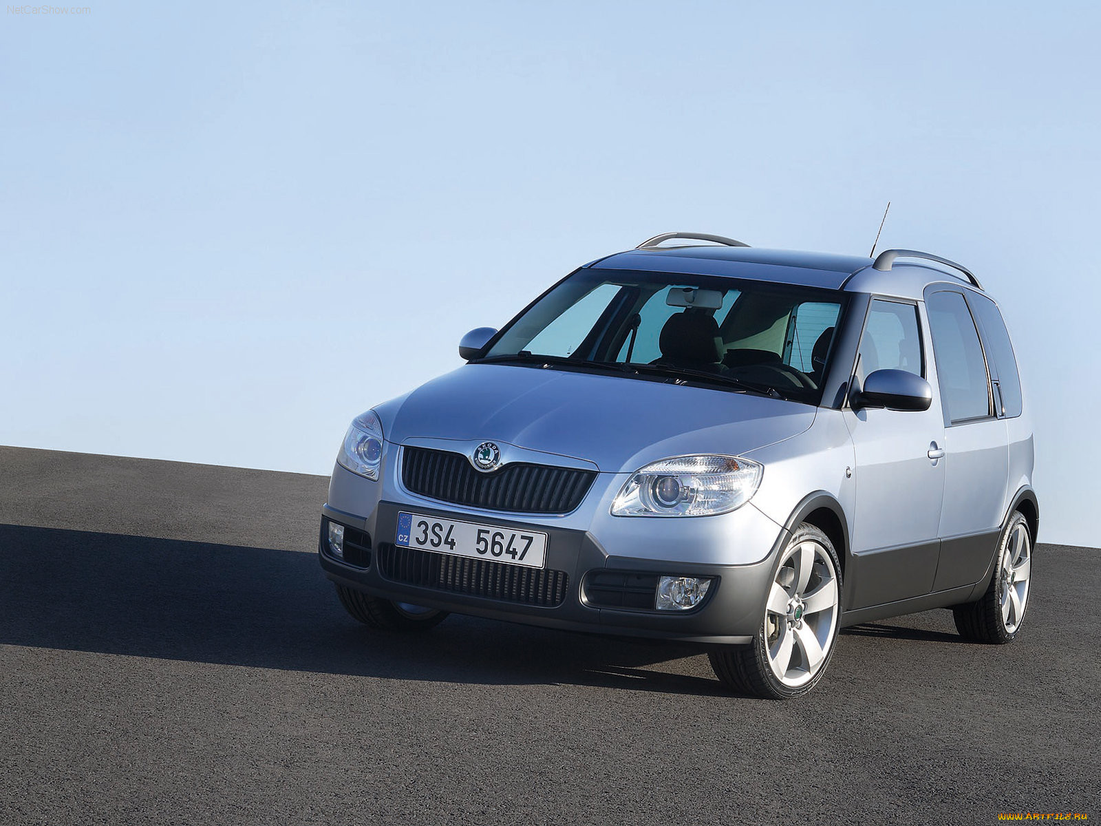 skoda, roomster, scout, 2007, 